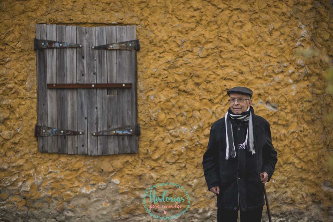 Sesión de Fotos de Abuelos en León